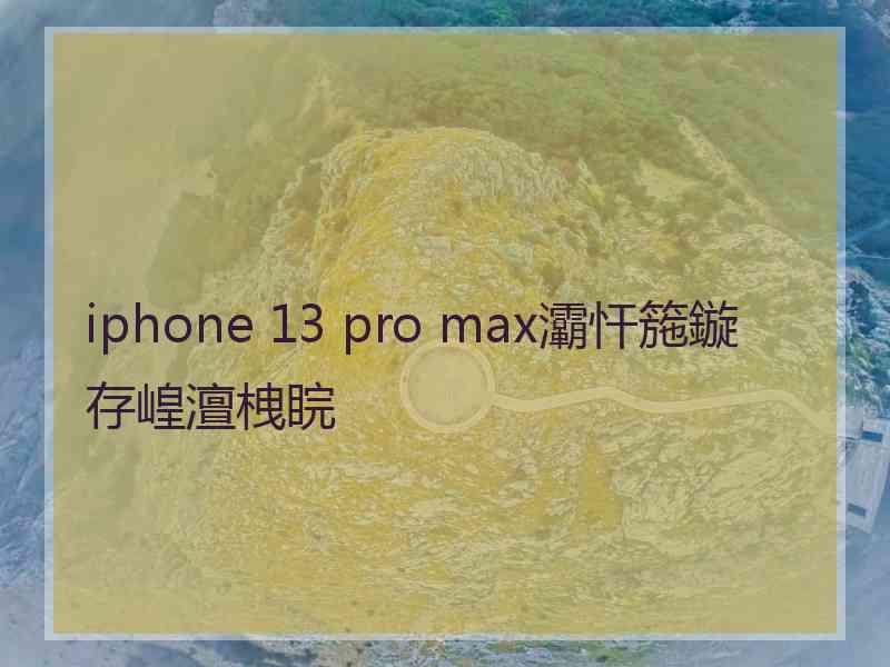 iphone 13 pro max灞忓箷鏇存崲澶栧睆