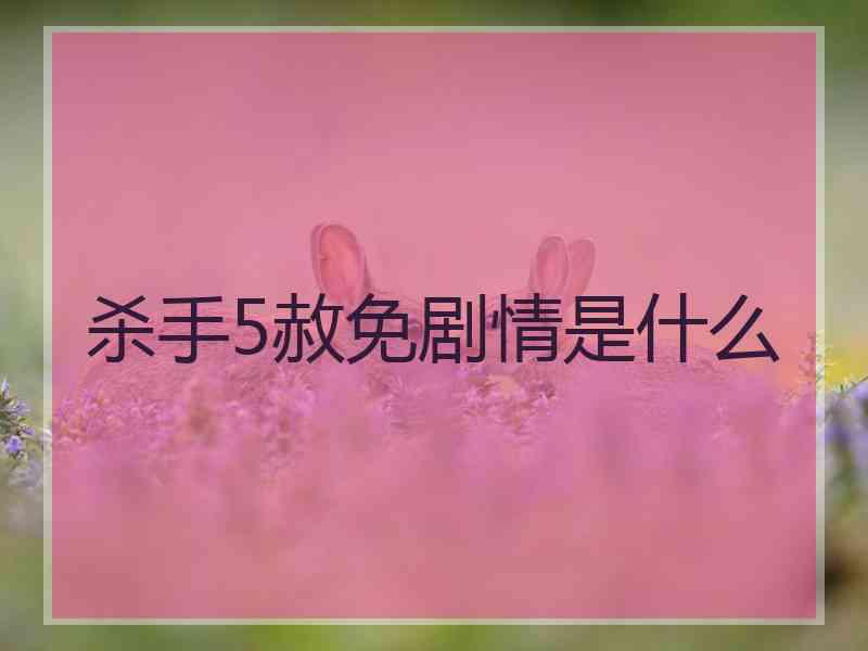 杀手5赦免剧情是什么