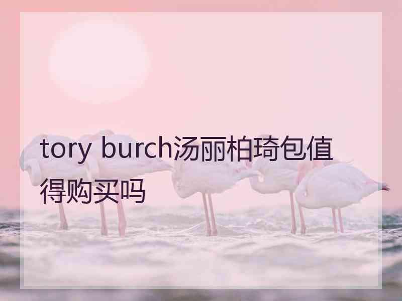 tory burch汤丽柏琦包值得购买吗