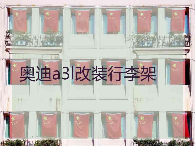 奥迪a3l改装行李架