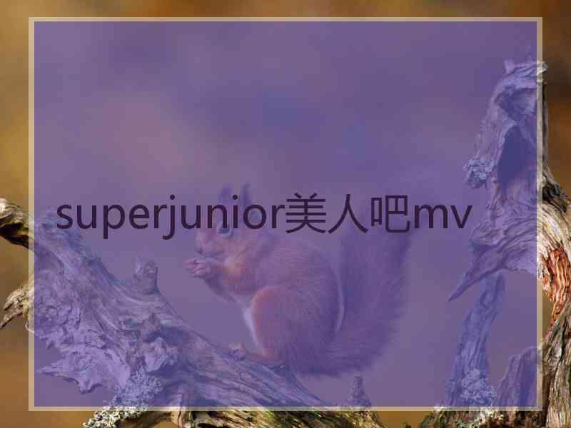 superjunior美人吧mv