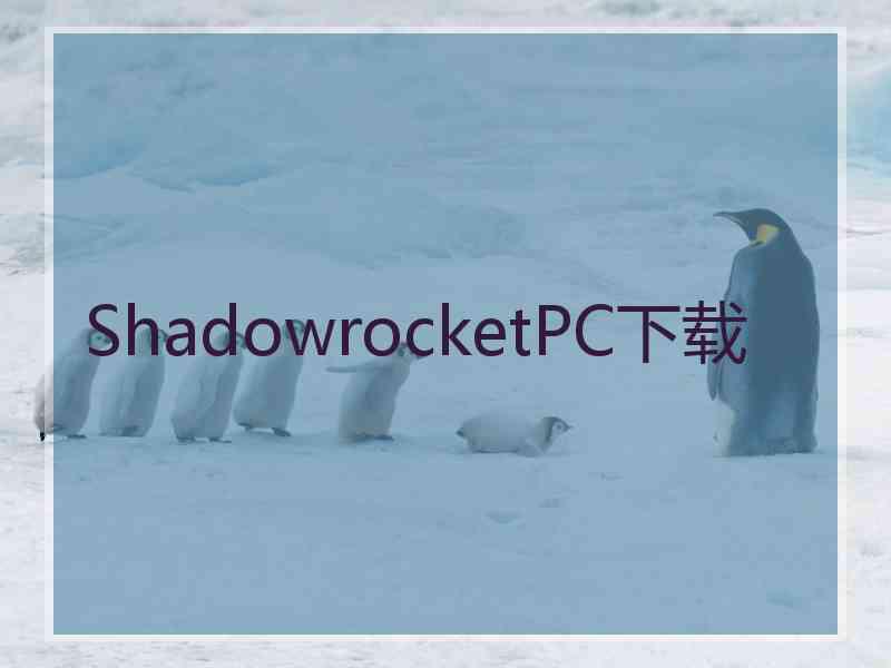 ShadowrocketPC下载