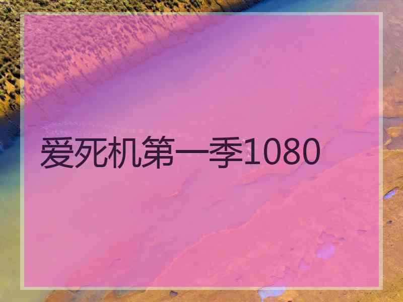 爱死机第一季1080