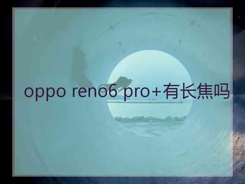 oppo reno6 pro+有长焦吗