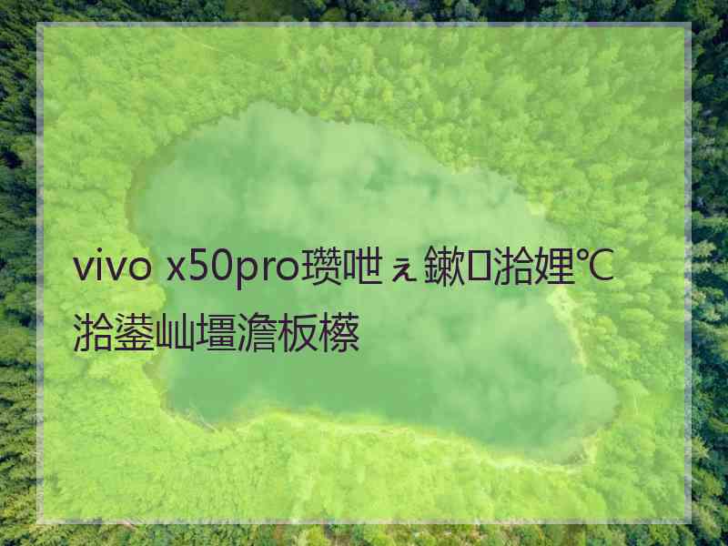 vivo x50pro瓒呭ぇ鏉湁娌℃湁鍙屾壃澹板櫒