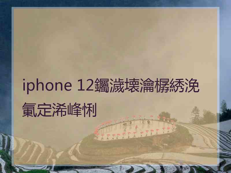 iphone 12钃濊壊瀹樼綉浼氭定浠峰悧