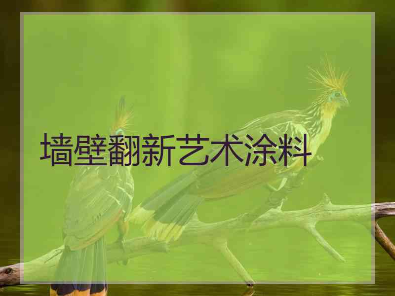 墙壁翻新艺术涂料