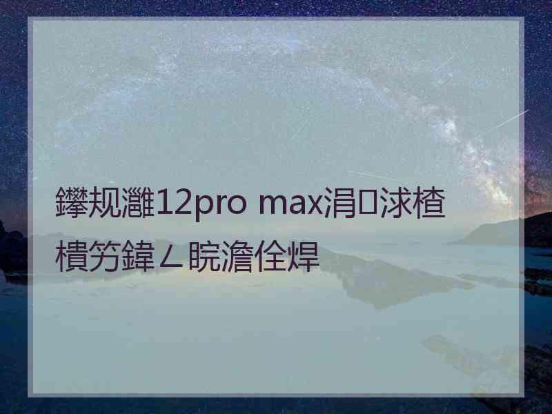 鑻规灉12pro max涓浗楂樻竻鍏ㄥ睆澹佺焊