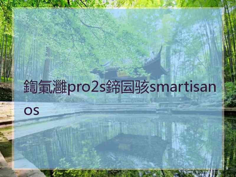 鍧氭灉pro2s鍗囩骇smartisan os