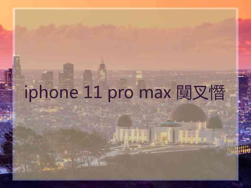 iphone 11 pro max 闃叉憯