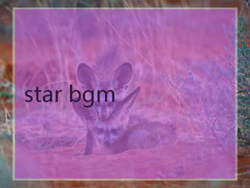 star bgm