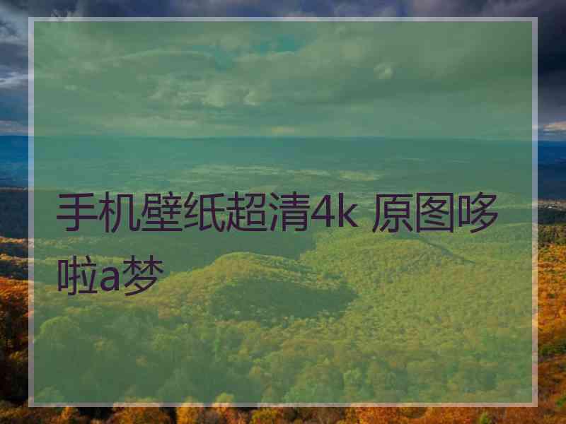 手机壁纸超清4k 原图哆啦a梦