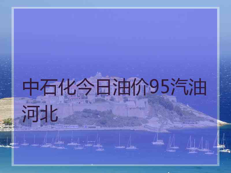 中石化今日油价95汽油河北