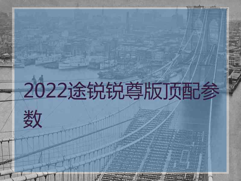 2022途锐锐尊版顶配参数