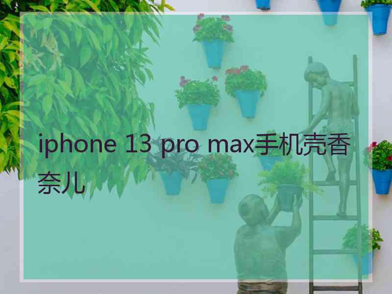 iphone 13 pro max手机壳香奈儿
