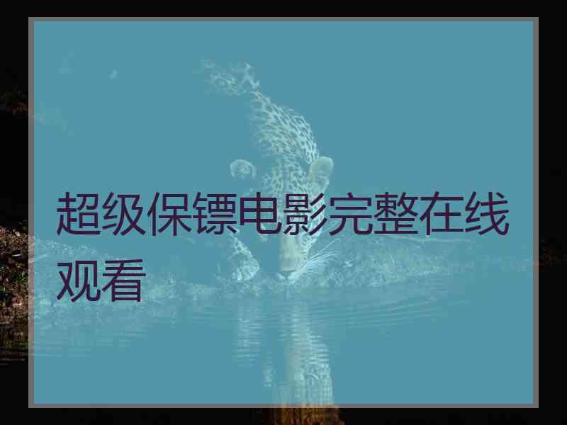 超级保镖电影完整在线观看