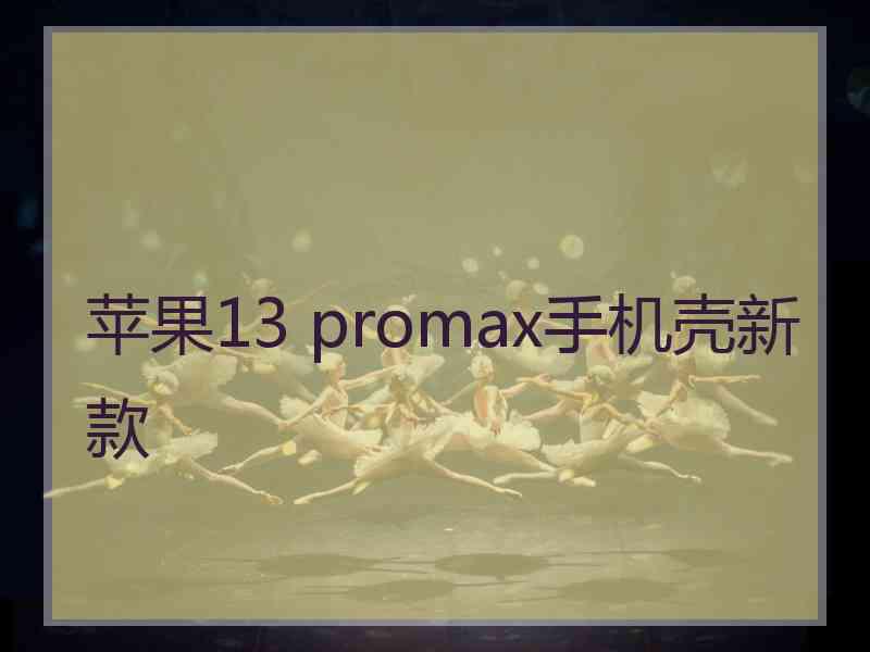 苹果13 promax手机壳新款