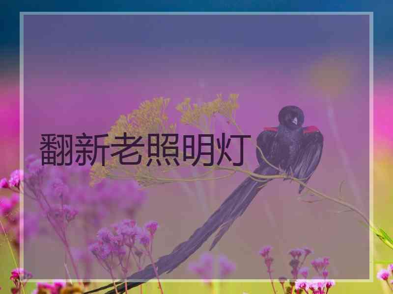 翻新老照明灯