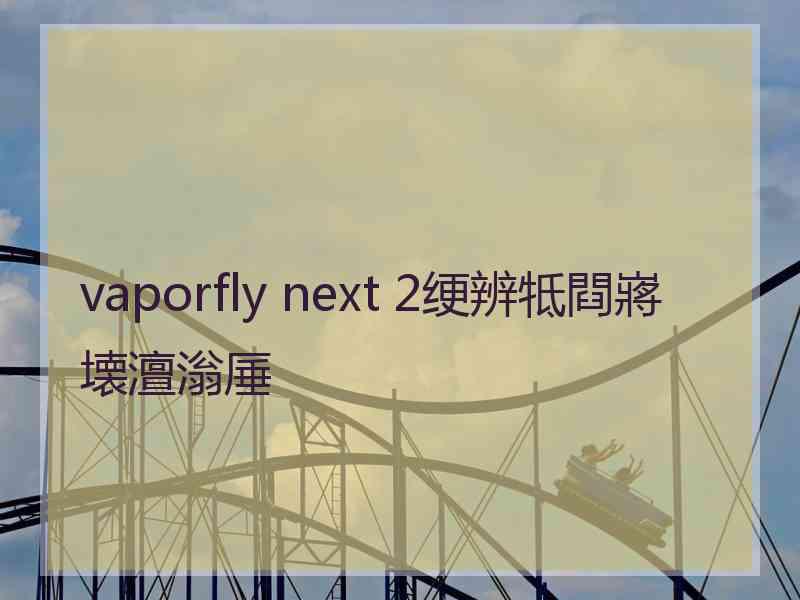 vaporfly next 2绠辨牴閰嶈壊澶滃厜