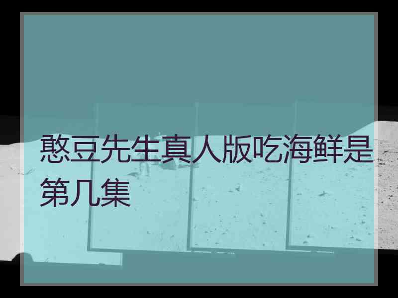 憨豆先生真人版吃海鲜是第几集