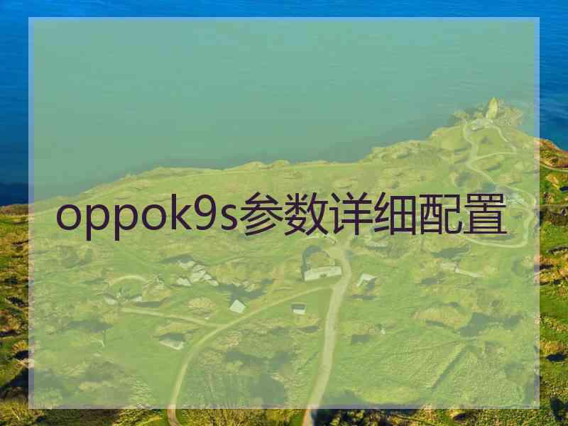 oppok9s参数详细配置