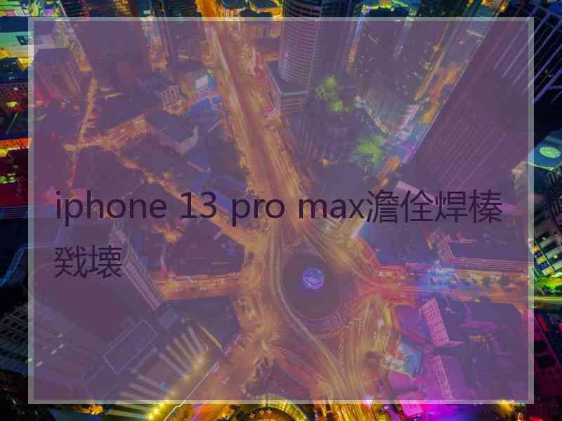 iphone 13 pro max澹佺焊榛戣壊