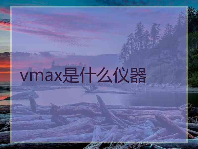 vmax是什么仪器