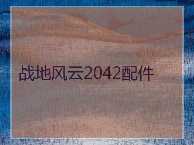 战地风云2042配件