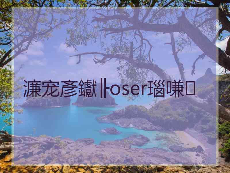 濂宠彥钀╟oser瑙嗛