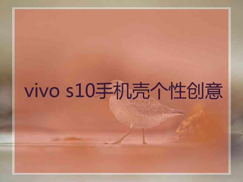 vivo s10手机壳个性创意