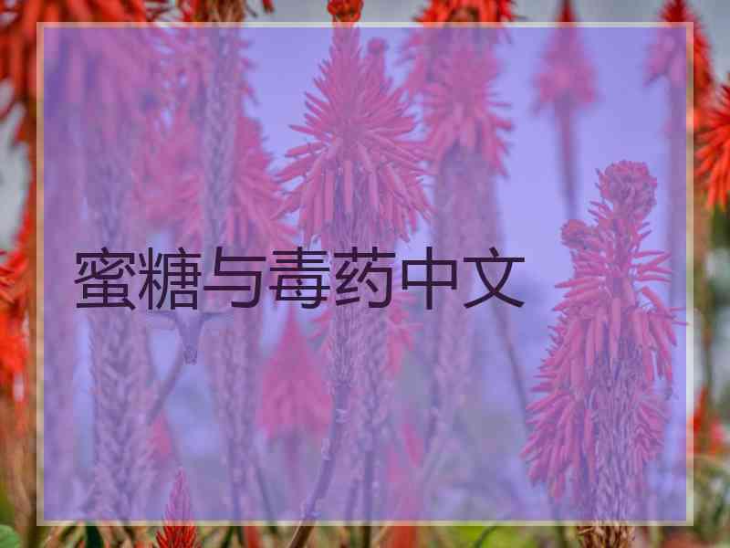 蜜糖与毒药中文