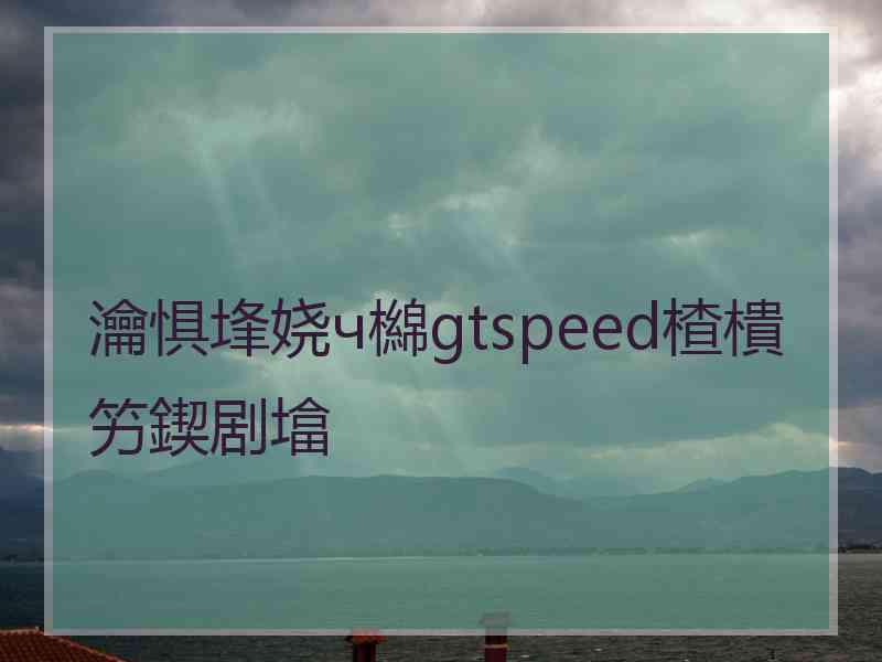 瀹惧埄娆ч檰gtspeed楂樻竻鍥剧墖