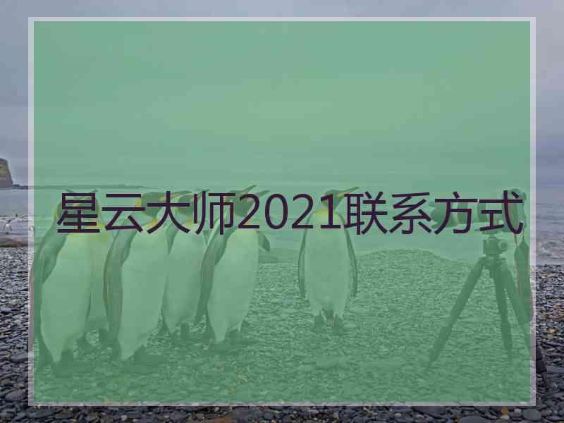 星云大师2021联系方式