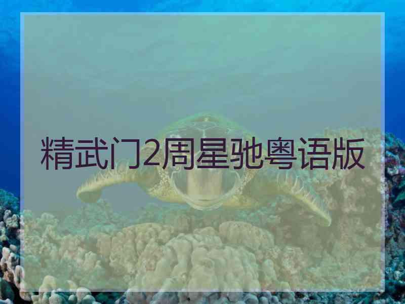 精武门2周星驰粤语版