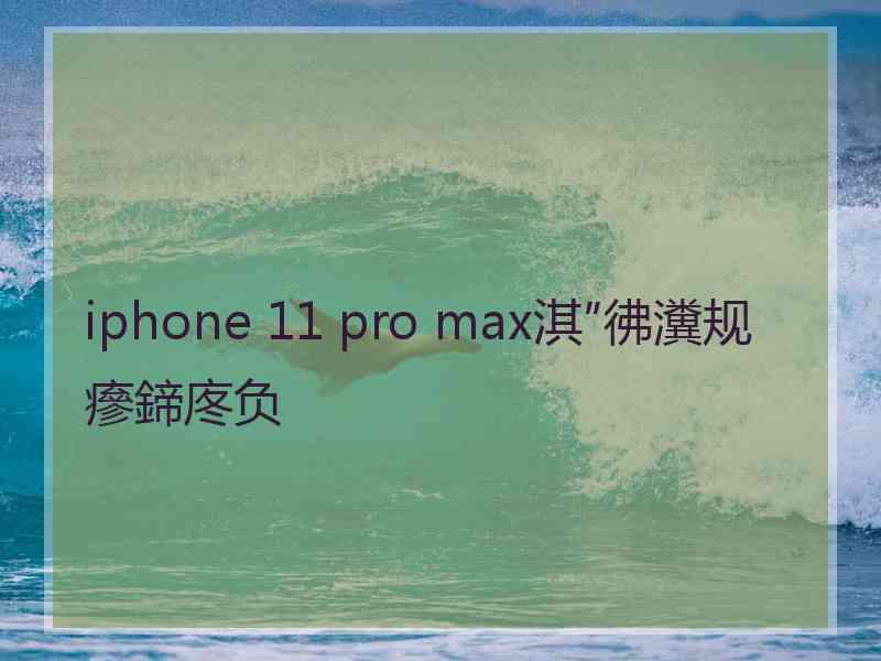 iphone 11 pro max淇″彿瀵规瘮鍗庝负