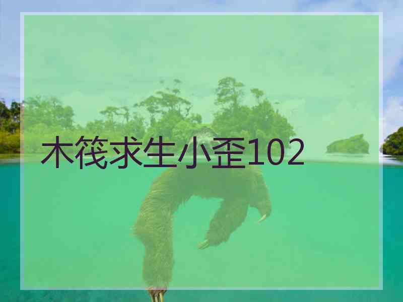 木筏求生小歪102