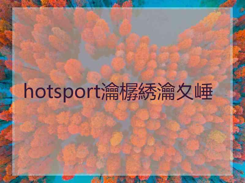 hotsport瀹樼綉瀹夊崜