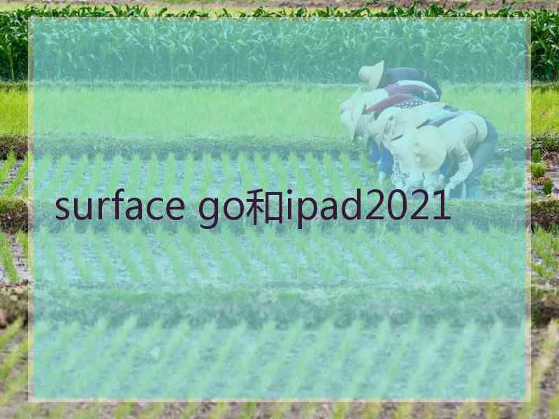 surface go和ipad2021