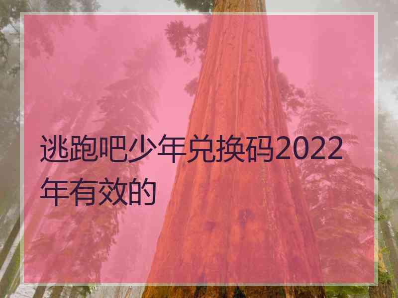 逃跑吧少年兑换码2022年有效的