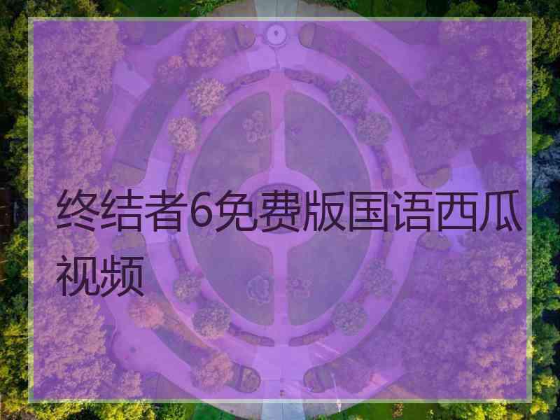 终结者6免费版国语西瓜视频