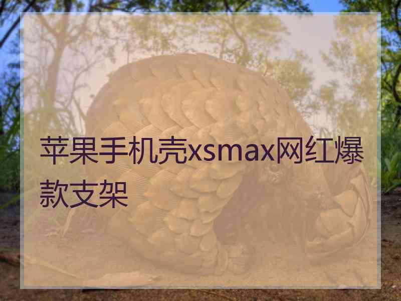 苹果手机壳xsmax网红爆款支架