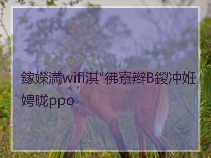 鎵嬫満wifi淇″彿寮辫В鍐冲姙娉昽ppo