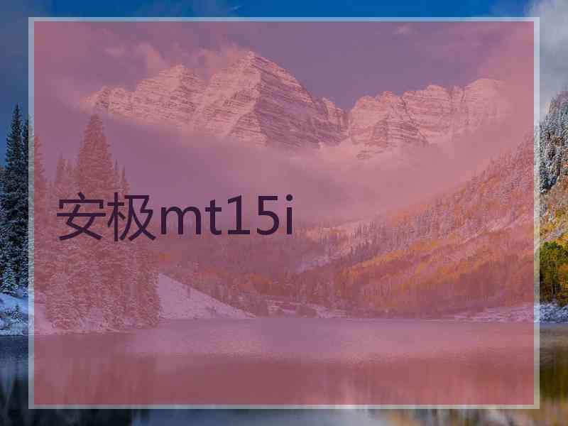 安极mt15i