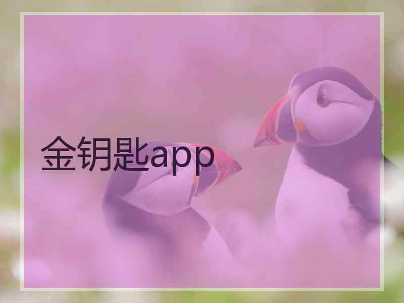 金钥匙app