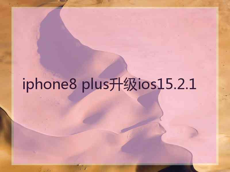 iphone8 plus升级ios15.2.1