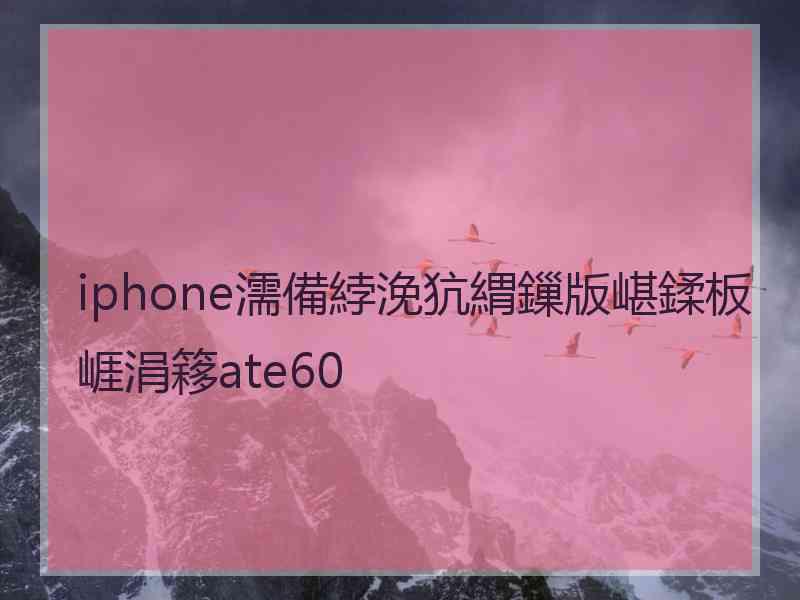 iphone濡備綍浼犺緭鏁版嵁鍒板崕涓簃ate60