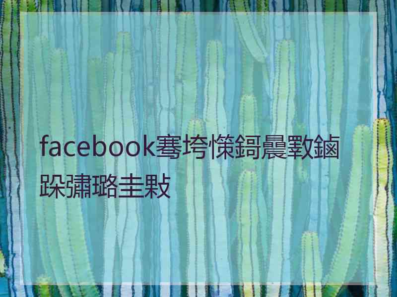 facebook骞垮憡鎶曟斁鏀跺彇璐圭敤