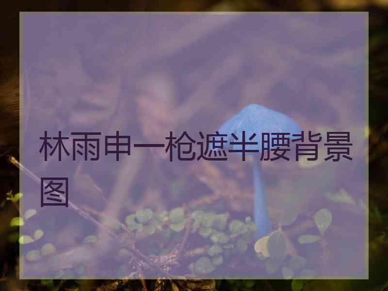 林雨申一枪遮半腰背景图