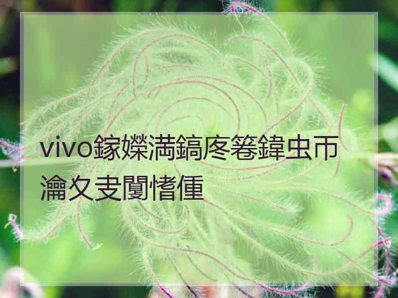 vivo鎵嬫満鎬庝箞鍏虫帀瀹夊叏闅愭偅