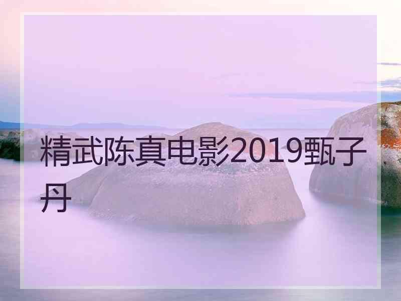 精武陈真电影2019甄子丹